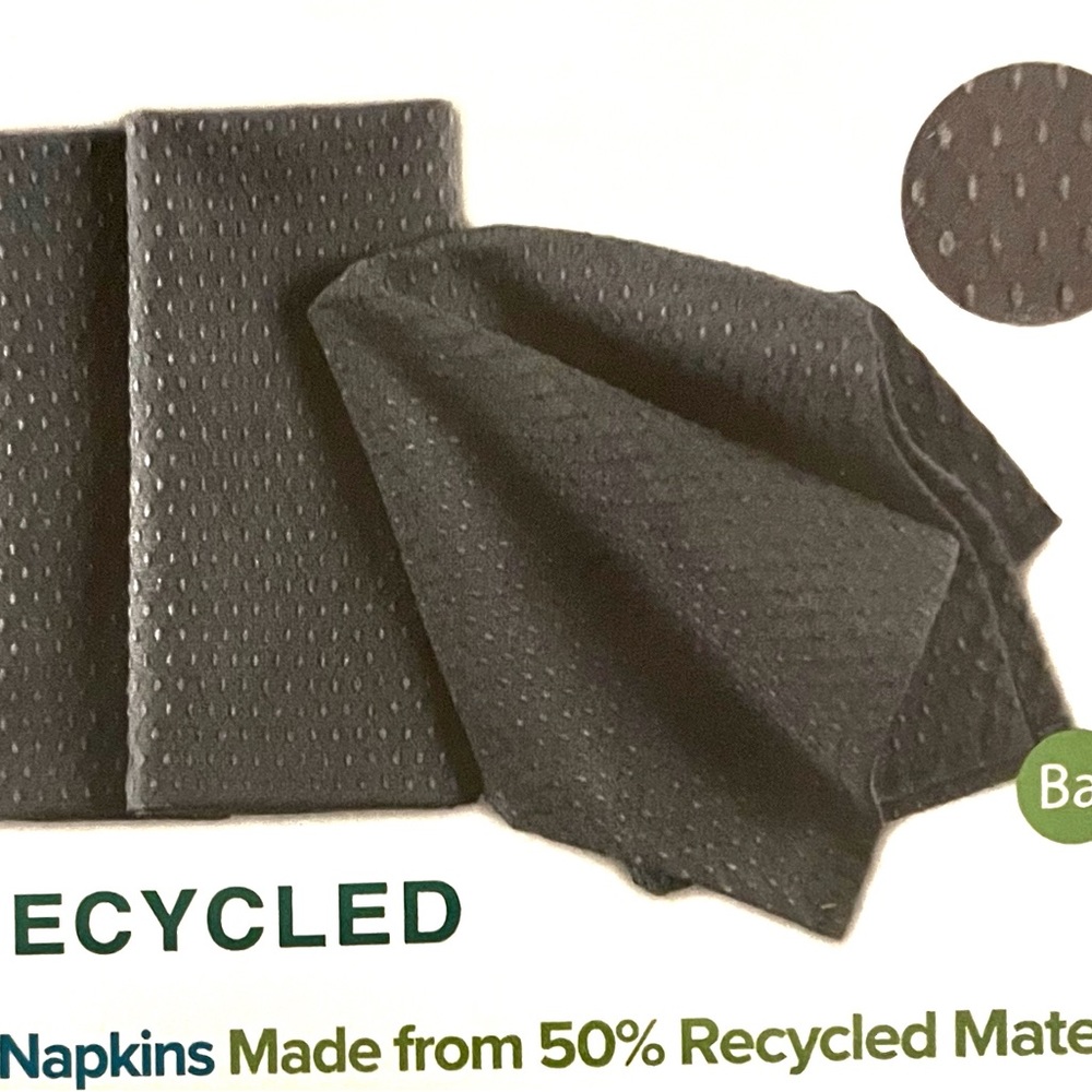 Norwex Recycled Napkins (set of 4) - Slate.